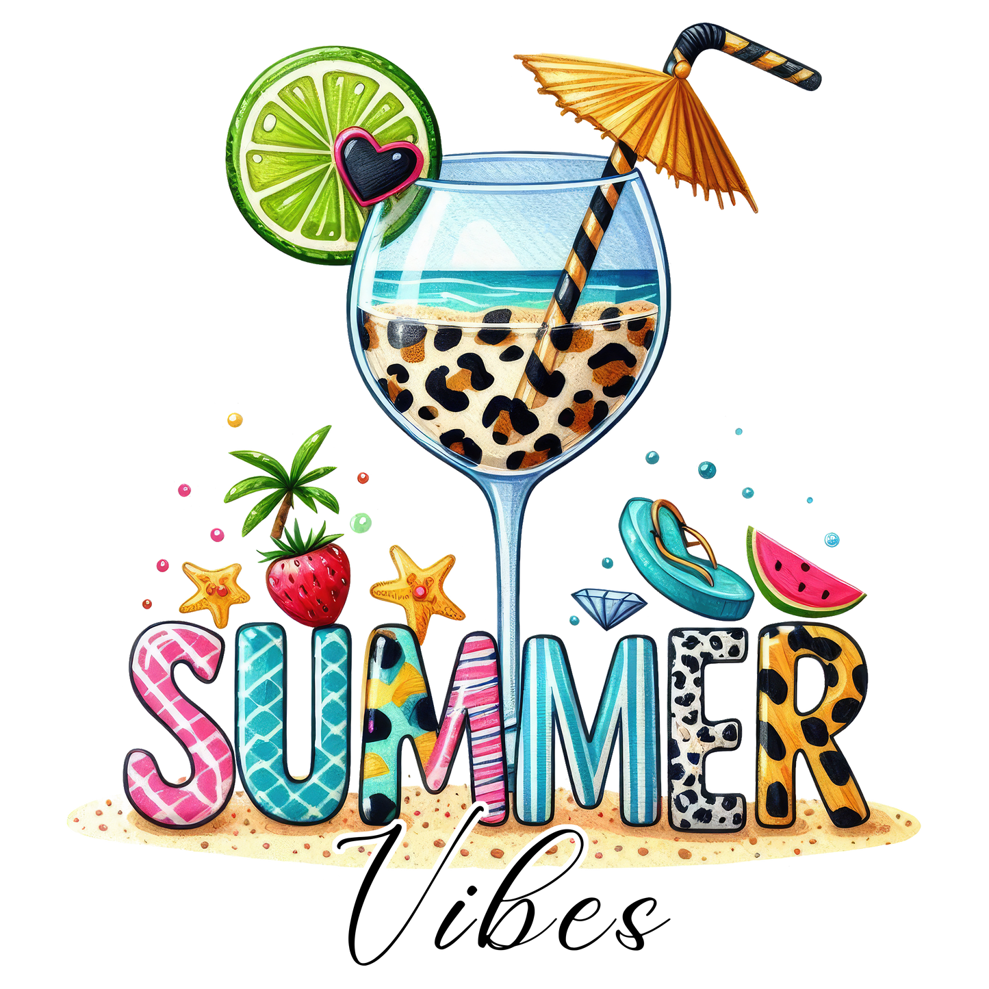 Sticker Sommer Sprüche
