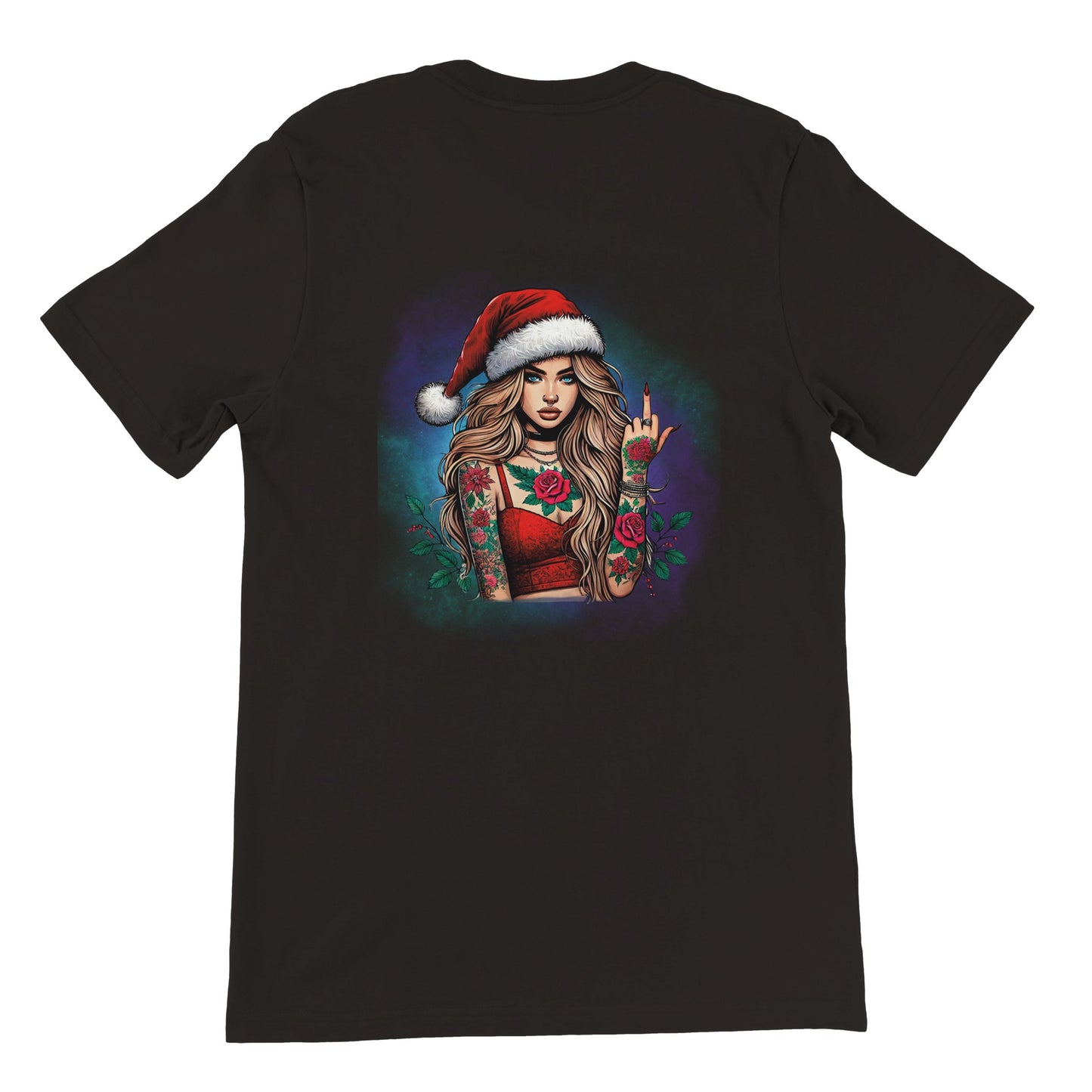 Premium T-Shirt tätowierte Frau - Magic Miracle Design
