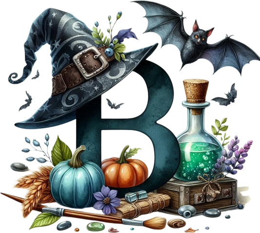 Halloween Bügelbild ABC für kleine Halloween Fans Bild_2