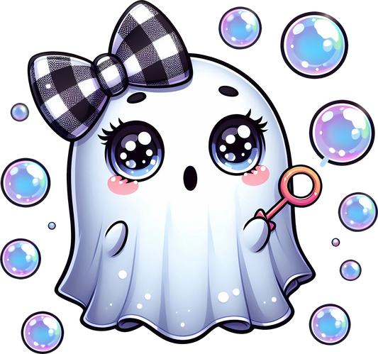 Halloween Bügelbild niedliche Geister Bild_2