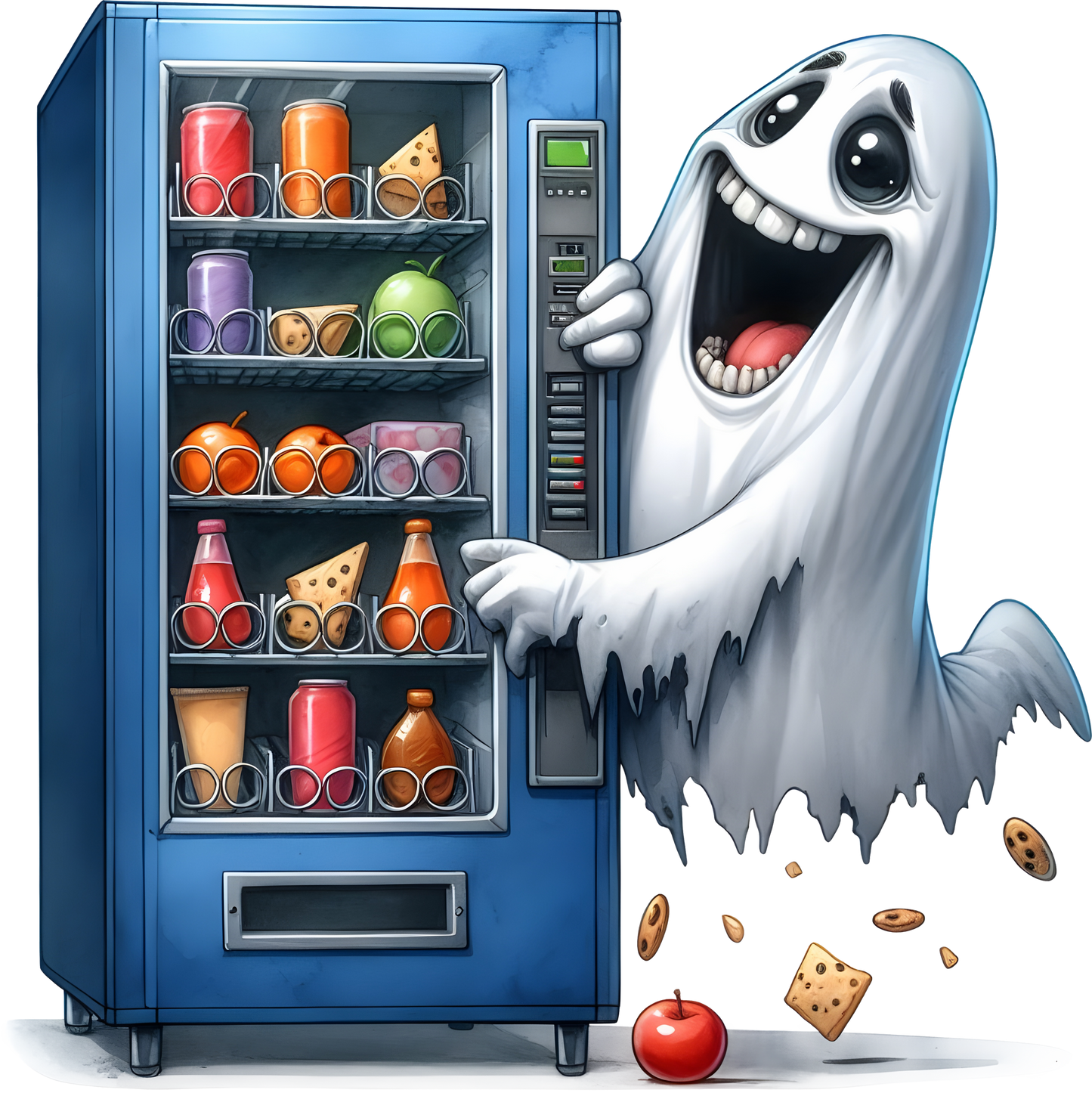 Bügelbild Halloween crazy Geister