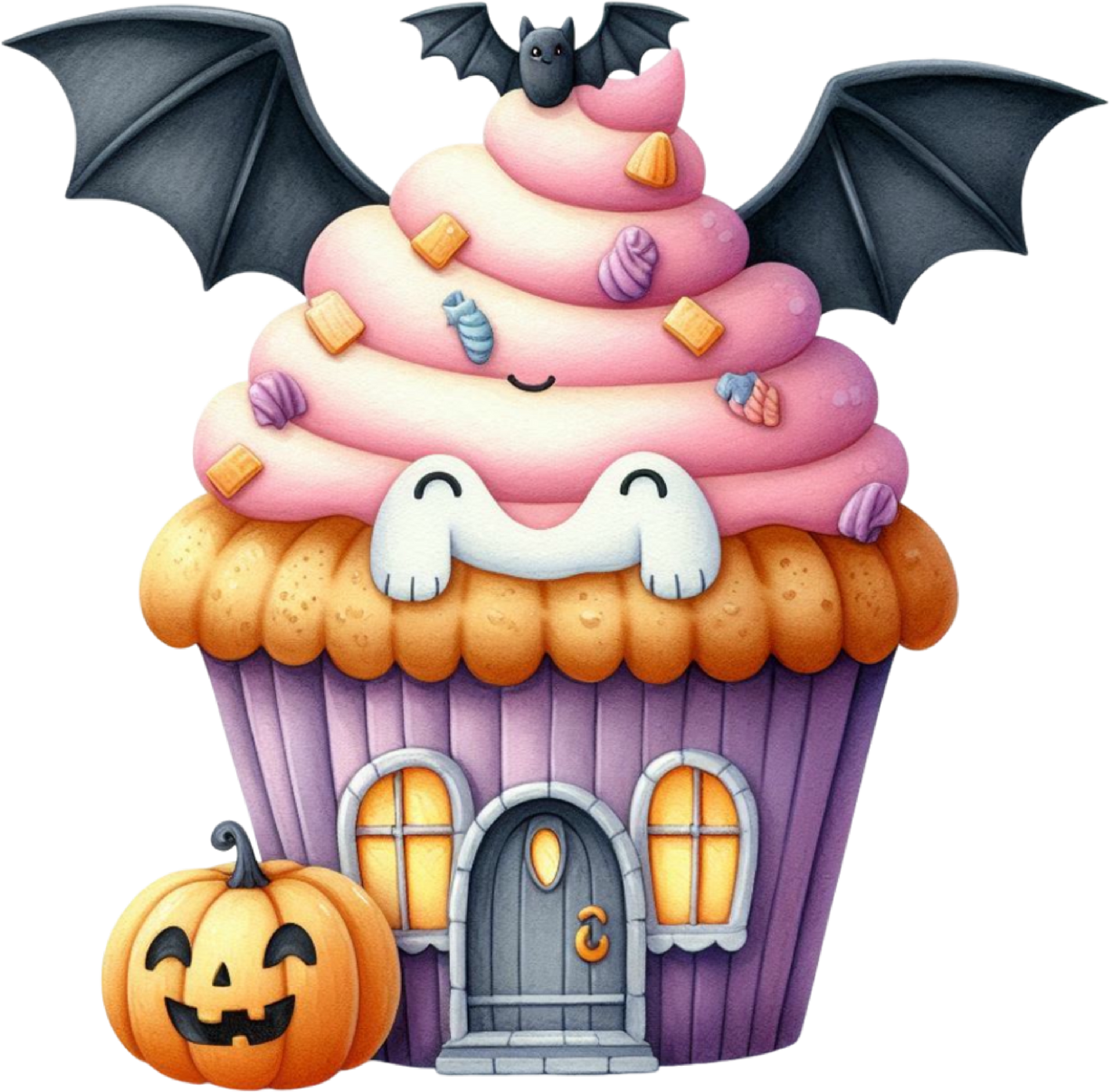 Bügelbild Halloween Kinder