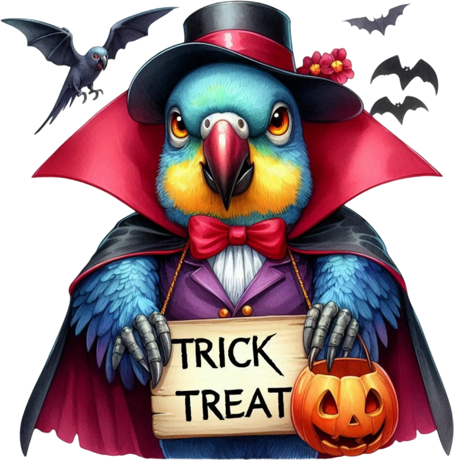 Halloween Bügelbild niedliche Tiere Bild_9