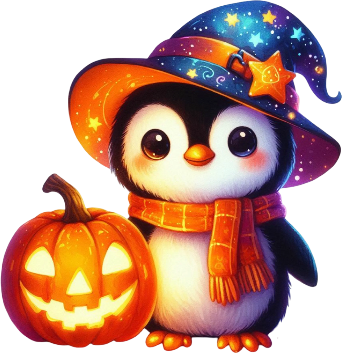 Halloween Bügelbild niedliche Tiere Bild_13