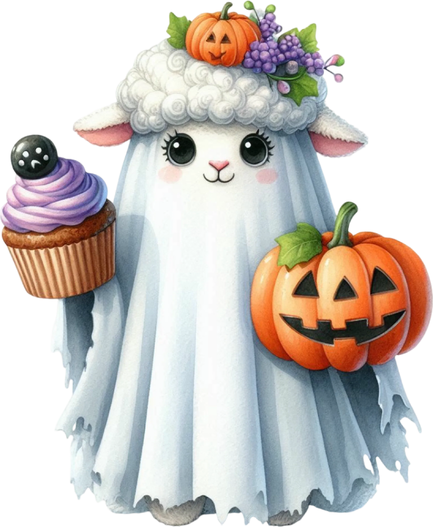 Halloween Bügelbild niedliche Tiere Bild_16