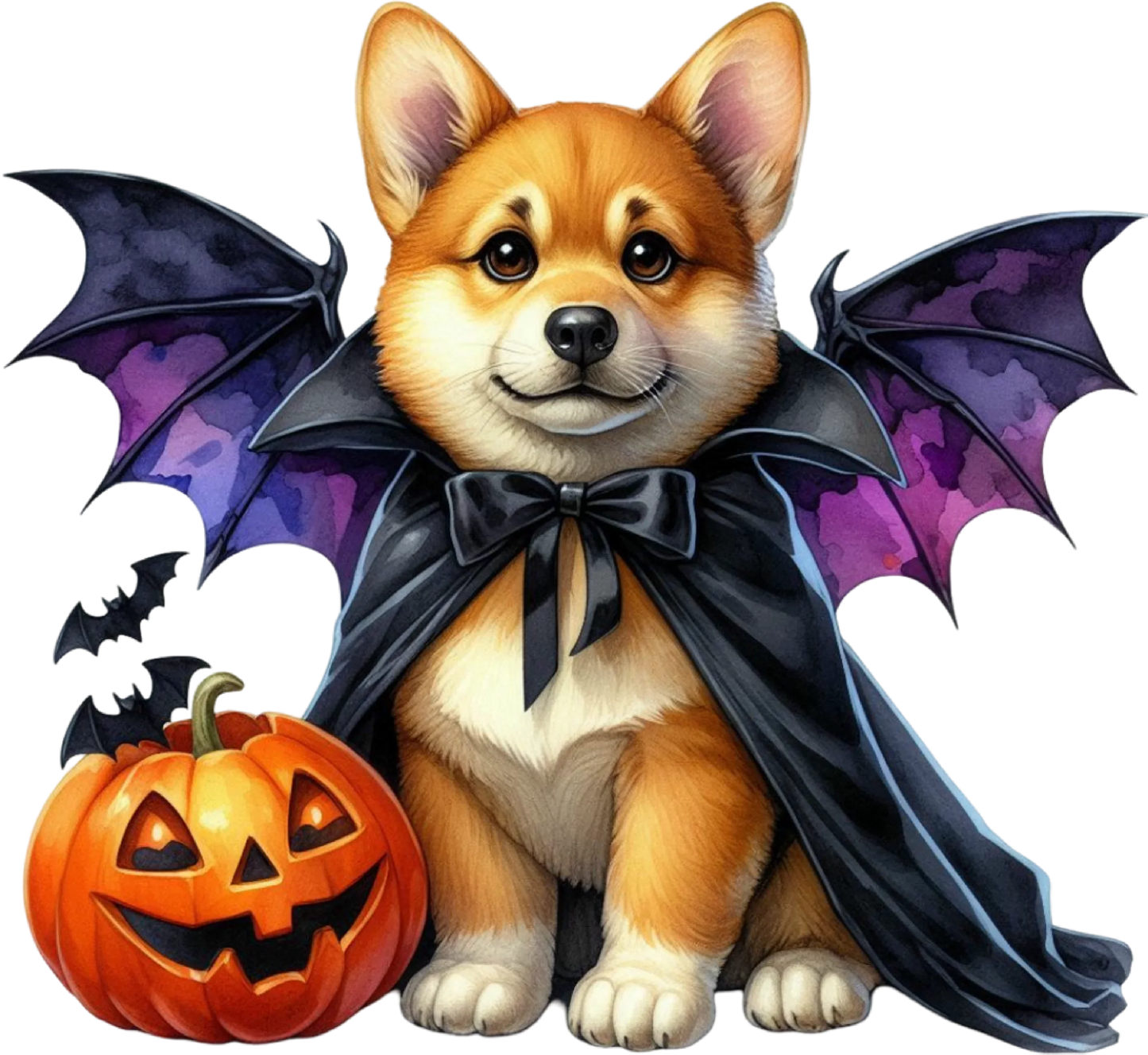 Halloween Bügelbild niedliche Tiere Bild_7