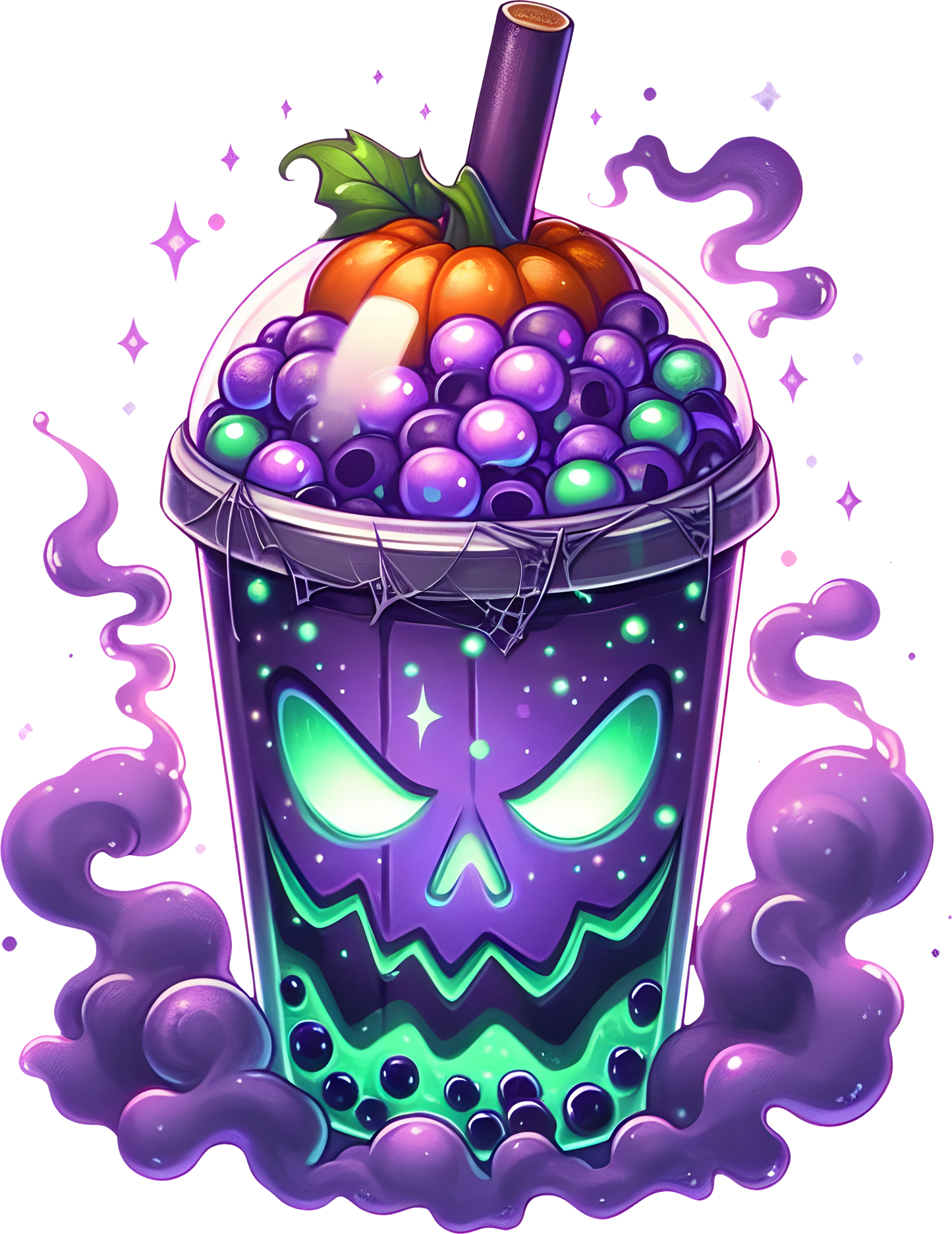 Bügelbild Halloween Getränke