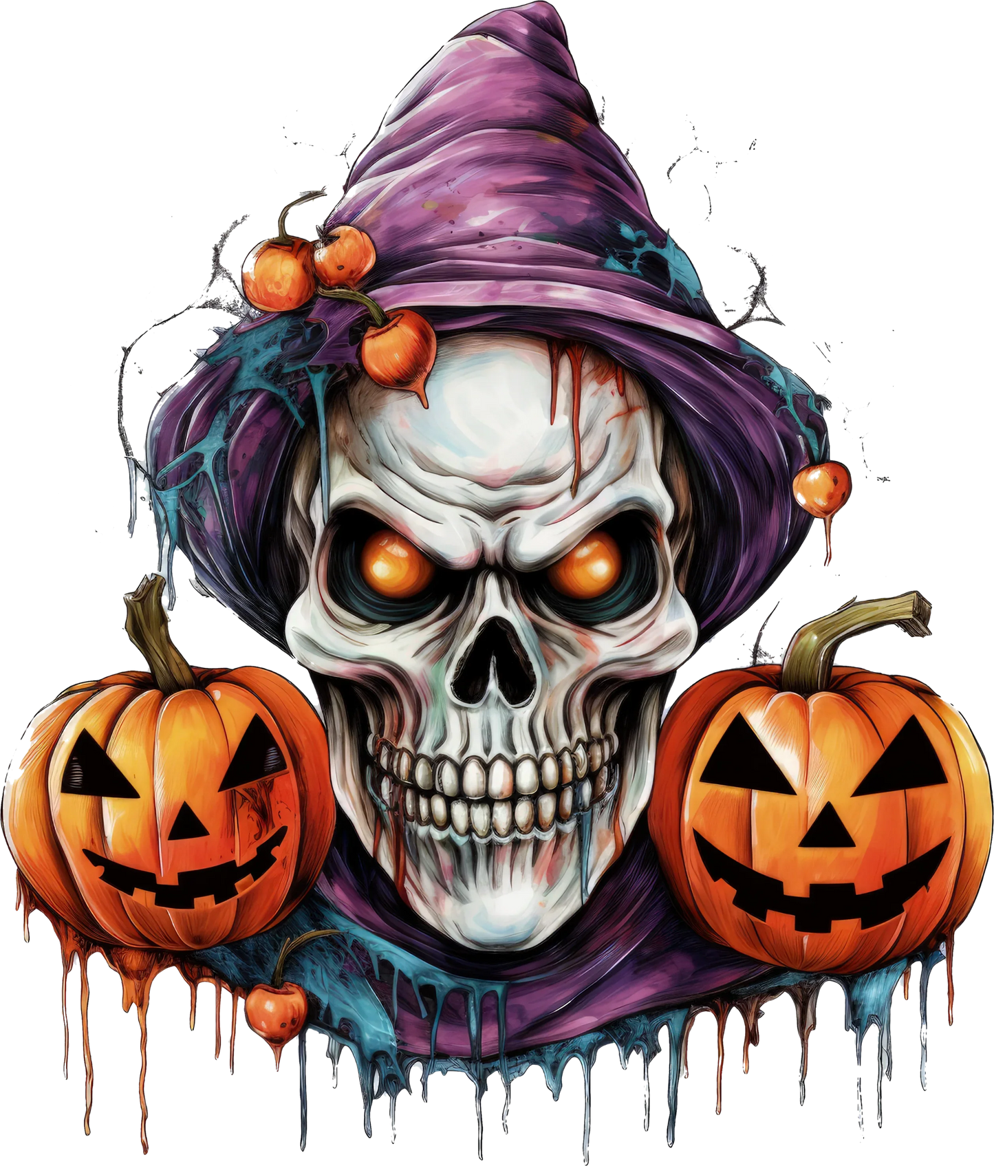 Halloween Bügelbild Monster - gruselig und hochwertig Bild_3