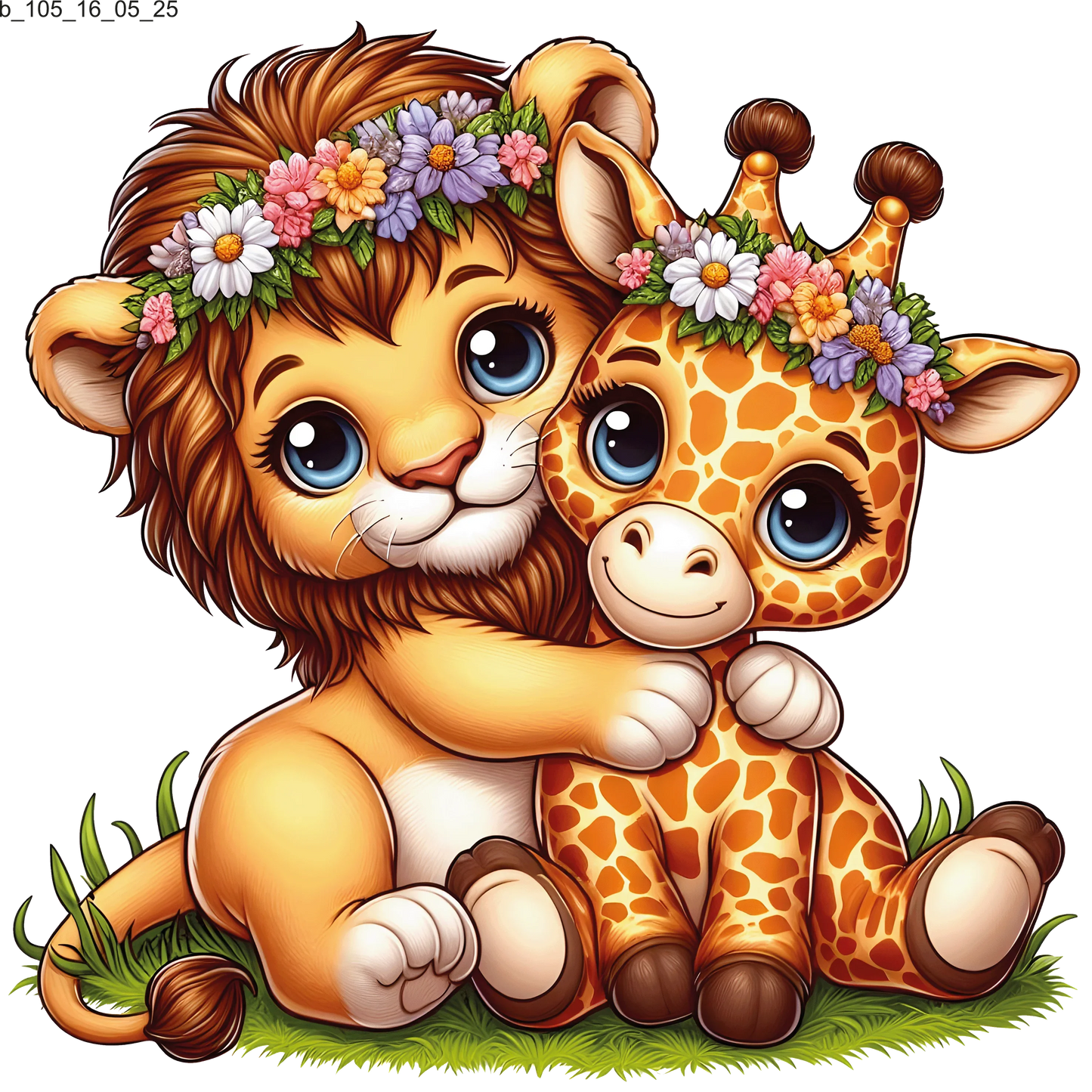 Bügelbild Safari Tierbabys – DIY-Geschenkidee Bild_4