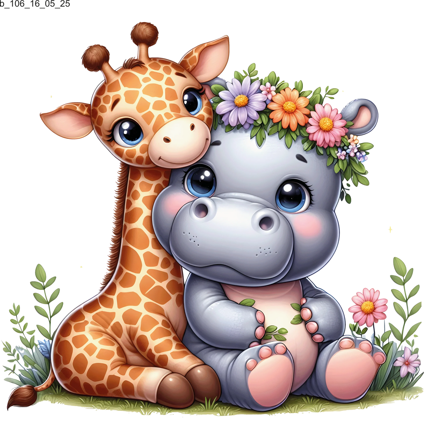 Bügelbild Safari Tierbabys – DIY-Geschenkidee Bild_3