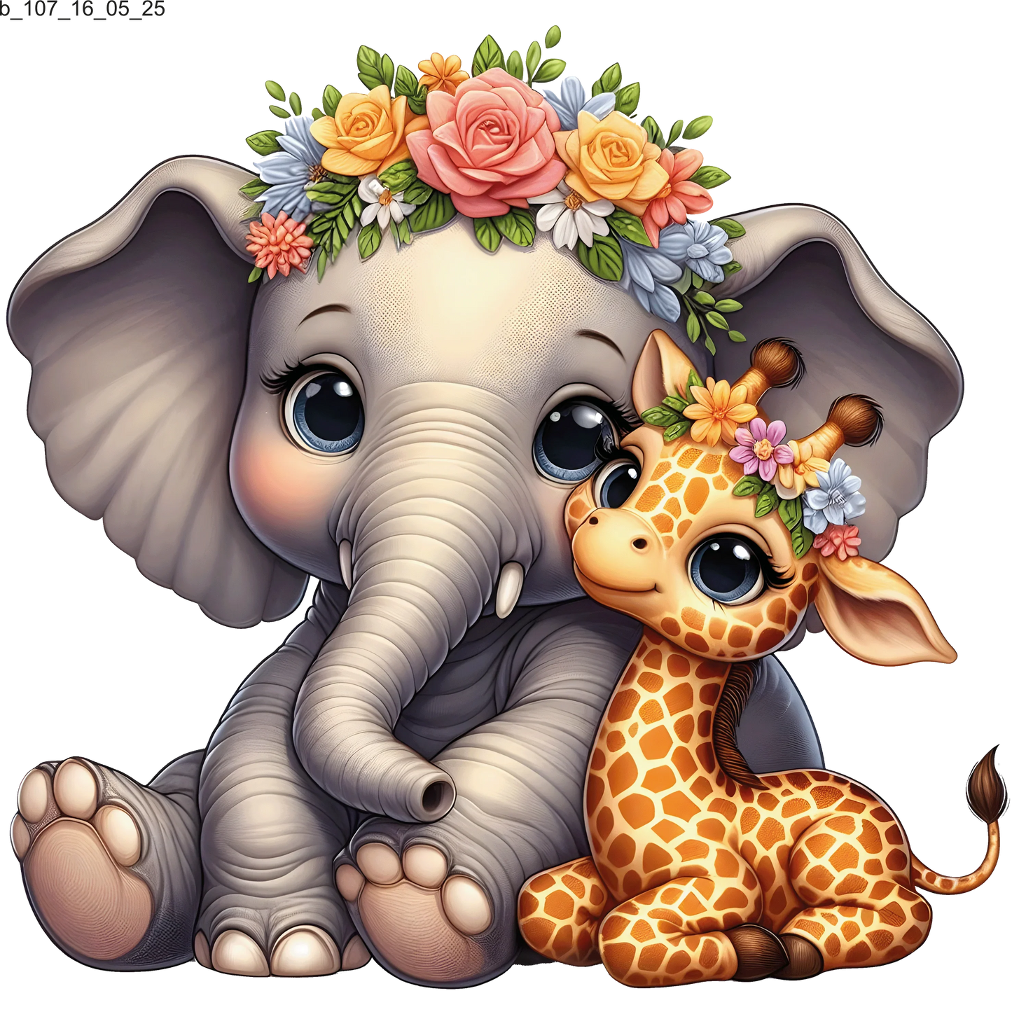 Bügelbild Safari Tierbabys – DIY-Geschenkidee Bild_2