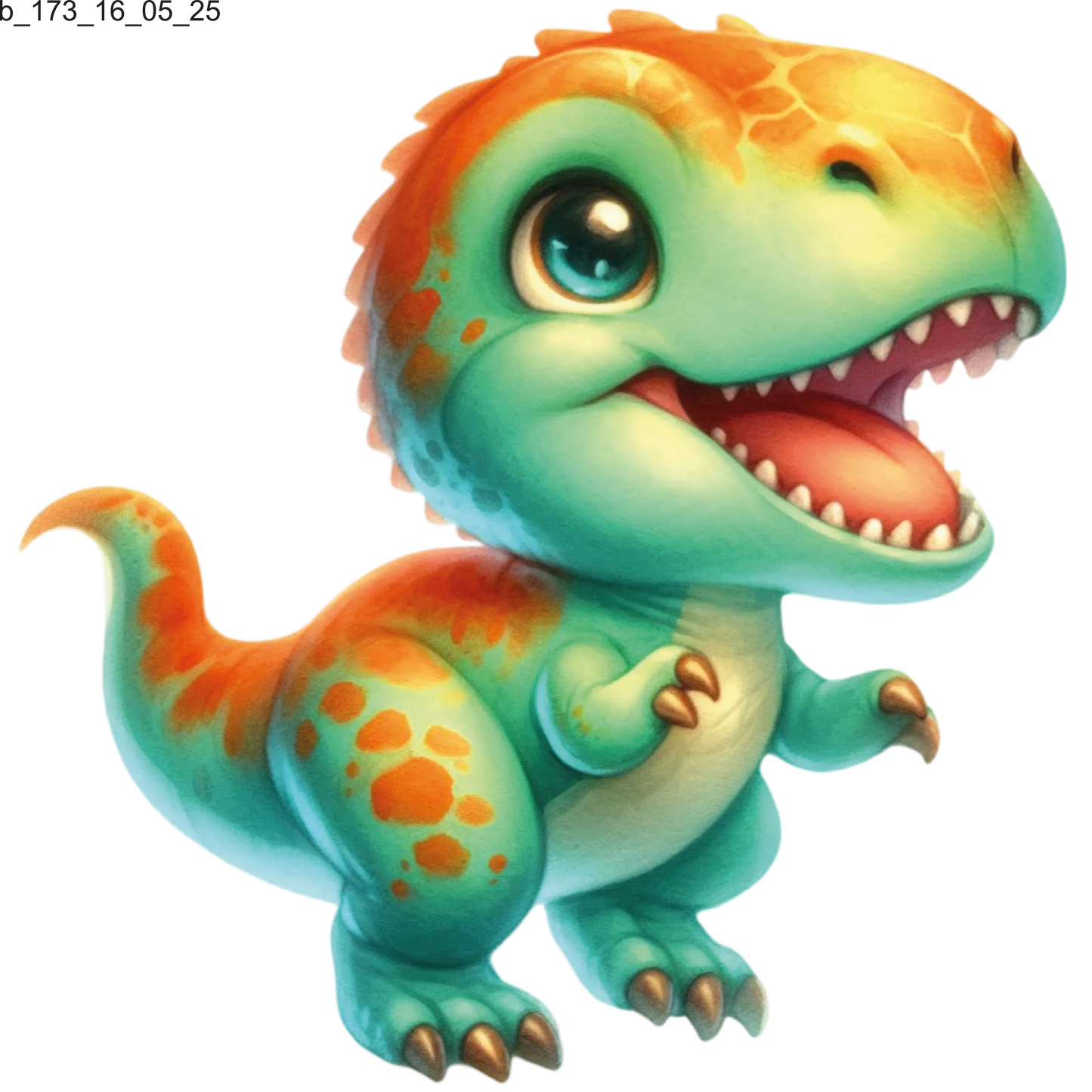 Bügelbild Dino Babys – für Baumwolle & Polyester Bild_5