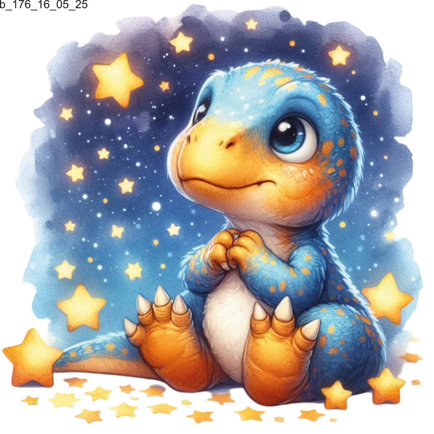 Bügelbild Dino Babys – für Baumwolle & Polyester Bild_2