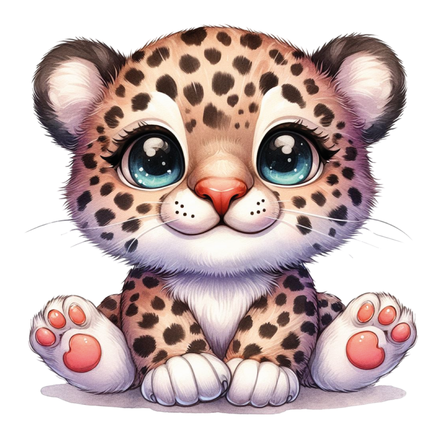Bügelbild Baby Leopard | Leo