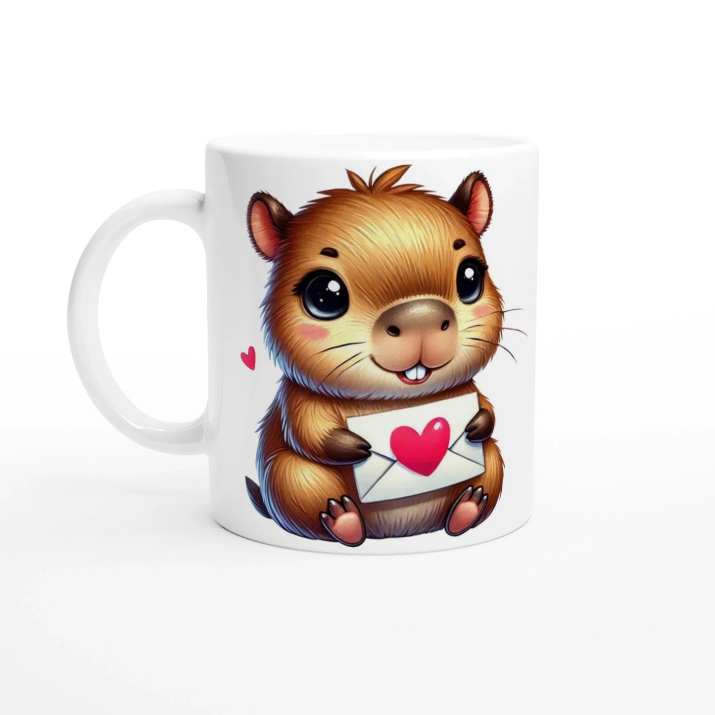 Keramiktasse niedliches Capybara Default Title