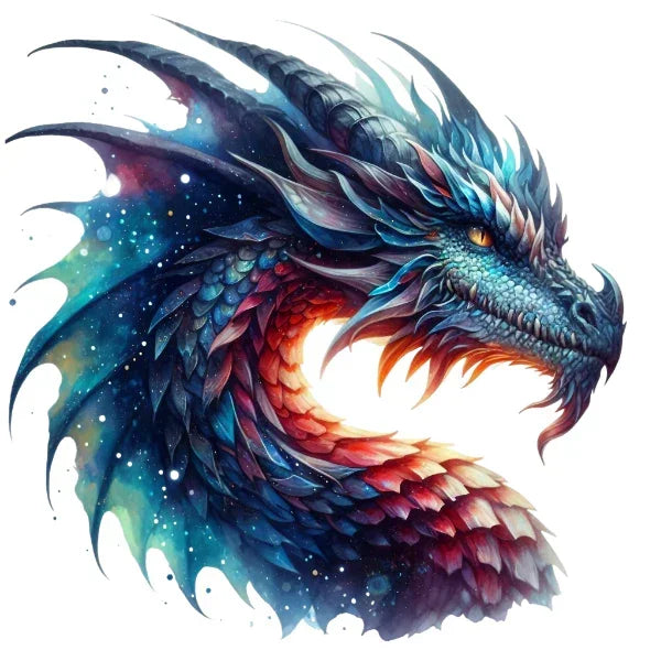Bügelbild Drache | Dragon Bild_3