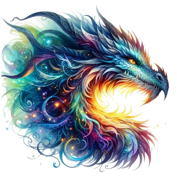 Bügelbild Drache | Dragon Bild_4