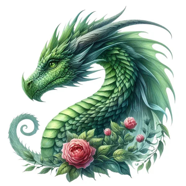 Bügelbild Drache | Dragon Bild_6