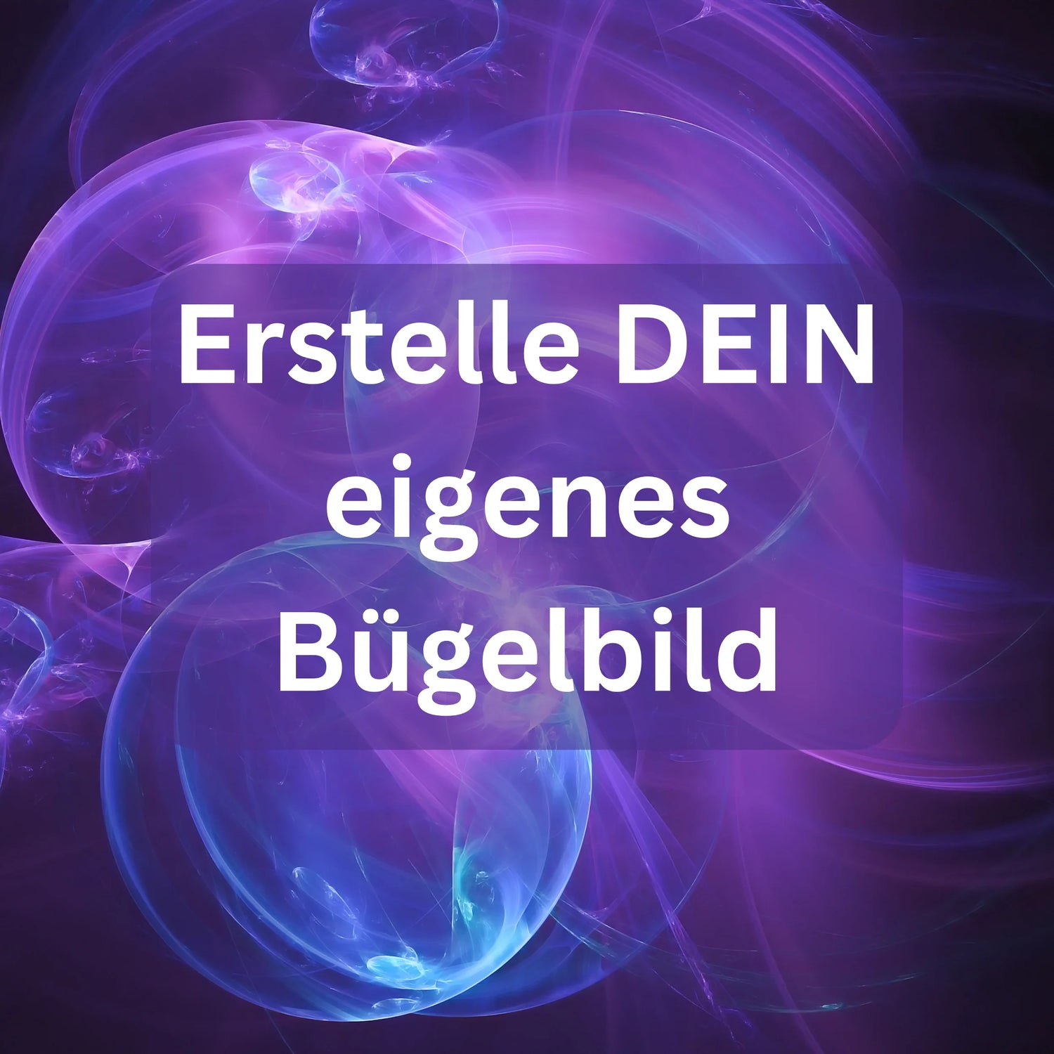 Bügelbild personalisieren large ca. 20cm x20cm