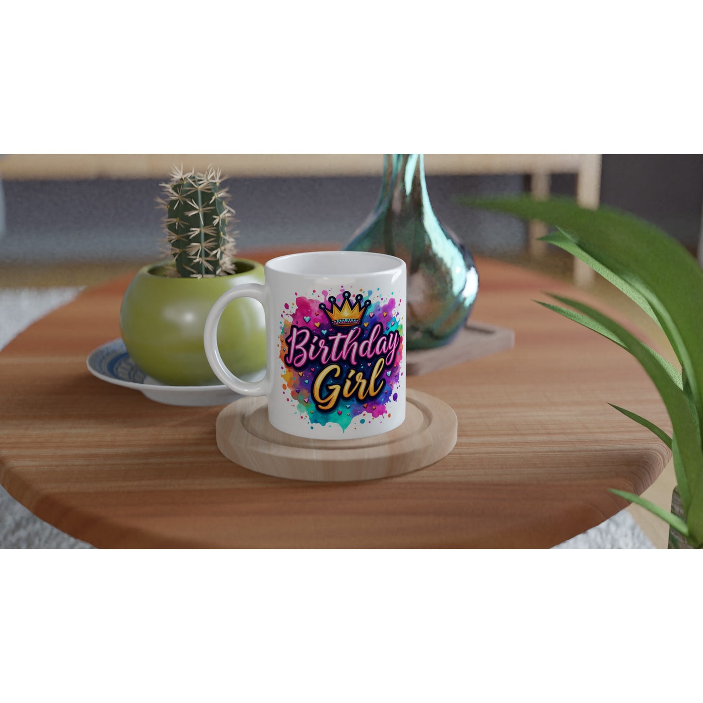 Keramiktasse Birthday Girl Krone - Magic Miracle Design