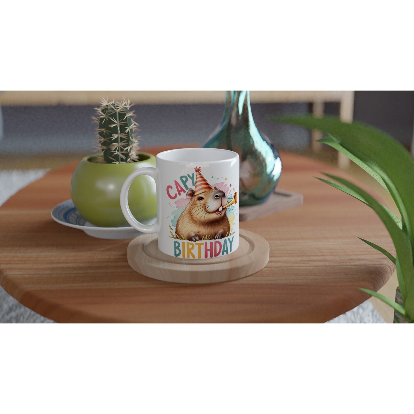Keramiktasse Capy Birthday - Magic Miracle Design