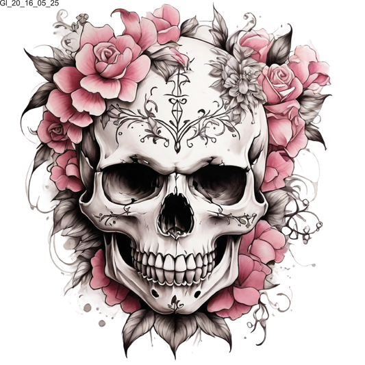 UV-Sticker Skull | Totenschädel 2 – kratzfest & langlebig BIld_6