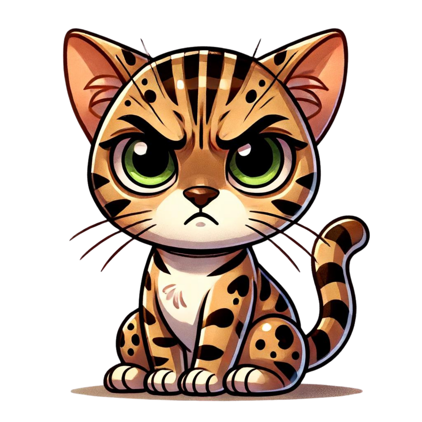 Bügelbilder Bengal Katzen - Magic Miracle Design