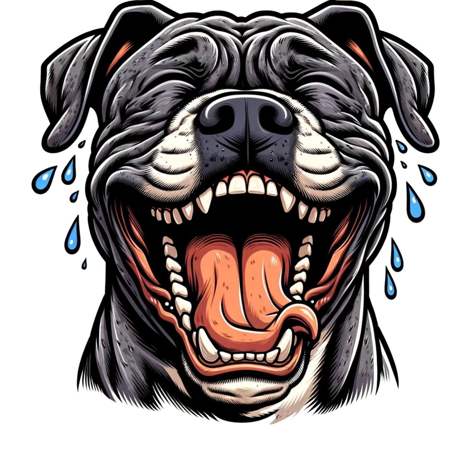 Bügelbild Hunde Pitbull|Australian Sheperd|Cane Corso - Magic Miracle Design