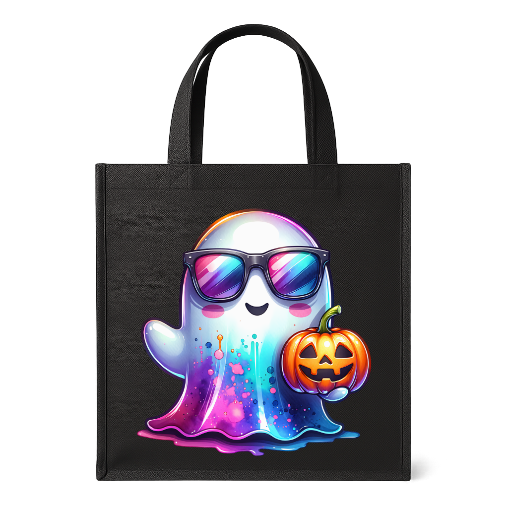 Bügelbild Halloween bunte Geister
