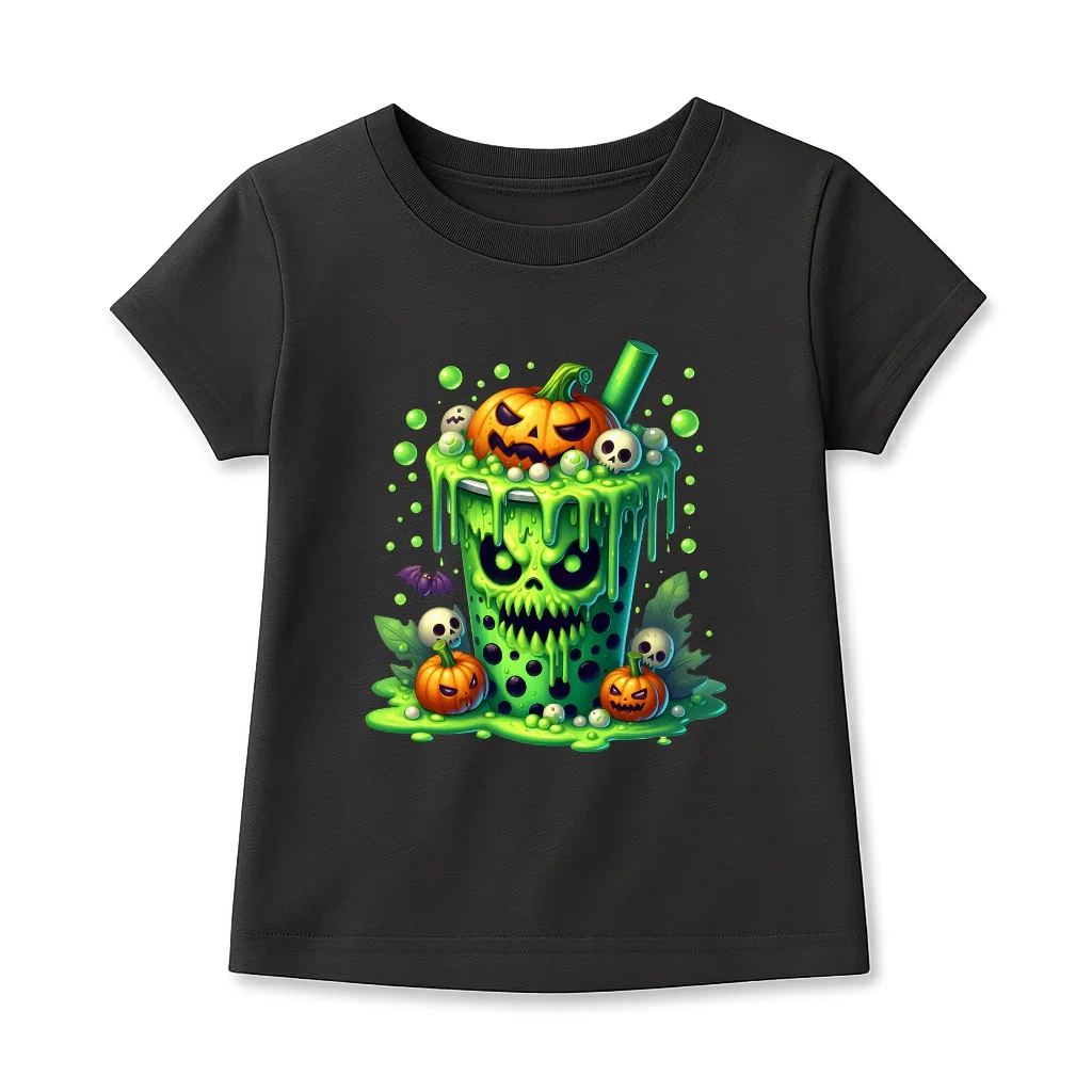Halloween Bügelbild gruselige Getränke