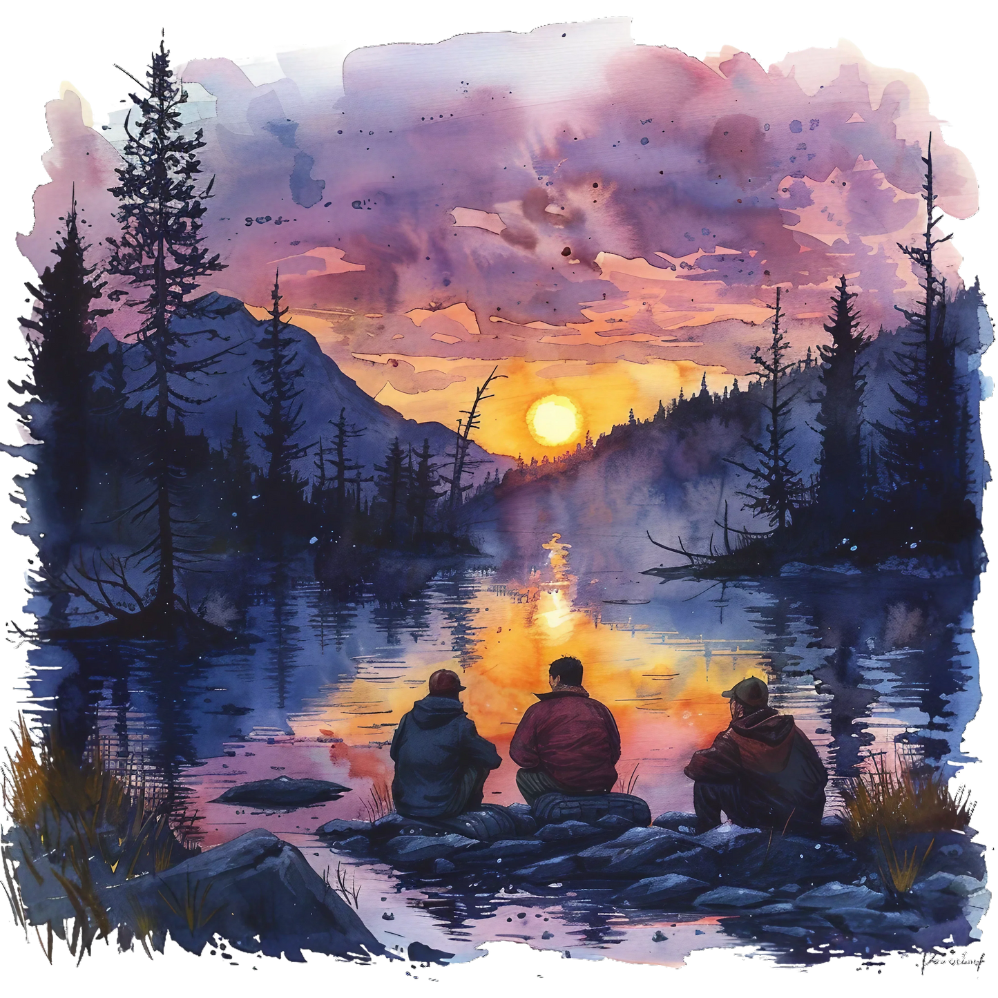 UV-Sticker Camping – UV-beständig & wetterfest Bild_2
