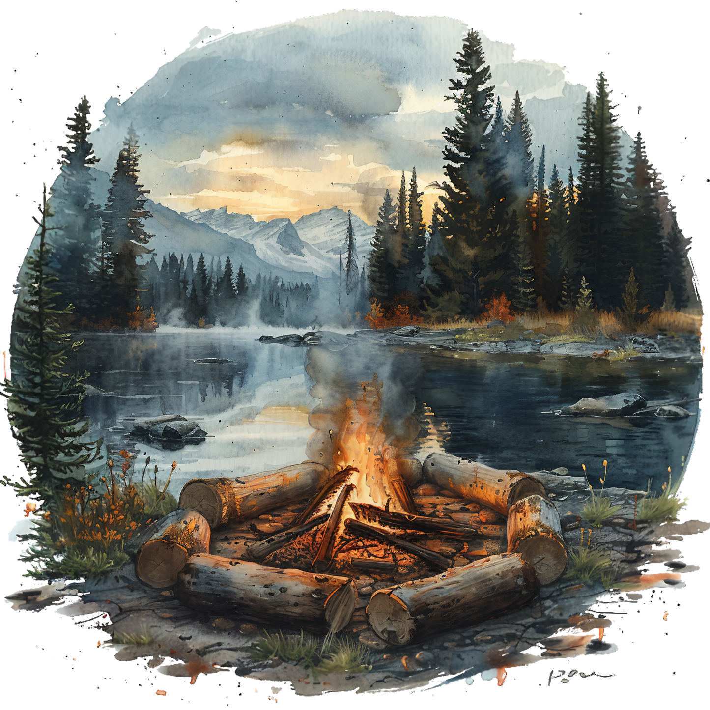Sticker Camping