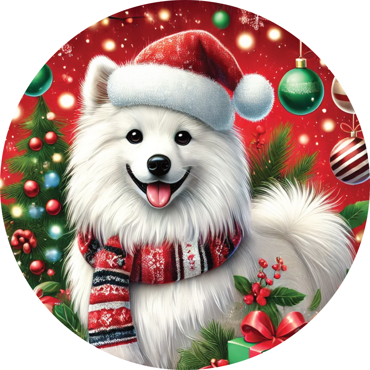Bügelbilder Weihnachten Hunde Rottweiler | Spitz - Magic Miracle Design