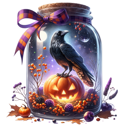 Halloween Sticker Gruselgläser – Hexen, Geister im Einmachglas Bild_3