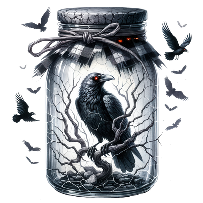 Halloween Sticker Gruselgläser – Hexen, Geister im Einmachglas Bild_6