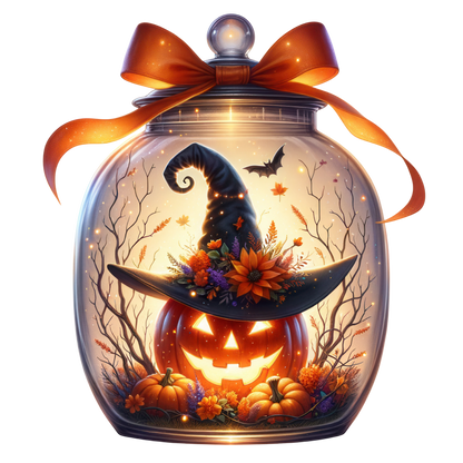 Halloween Sticker Gruselgläser – Hexen, Geister im Einmachglas Bild_8