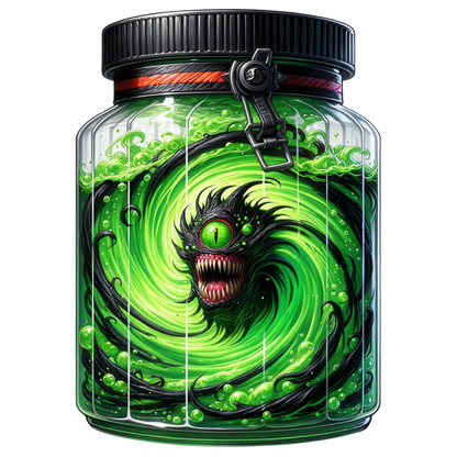Halloween Sticker Gruselgläser – Hexen, Geister im Einmachglas Bild_10