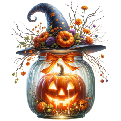 Halloween Sticker Gruselgläser – Hexen, Geister im Einmachglas Bild_12