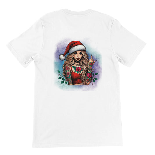 Premium T-Shirt tätowierte Frau - Magic Miracle Design