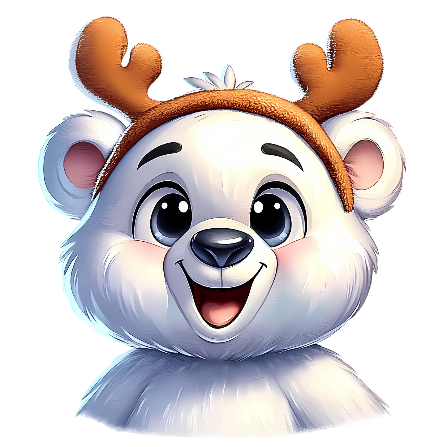 Bügelbild Weihnachten Polarbär - Geschenke, Weihnachtsbaum Bild_9