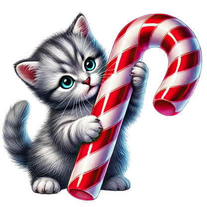 Bügelbilder Weihnachten Katzen - Magic Miracle Design