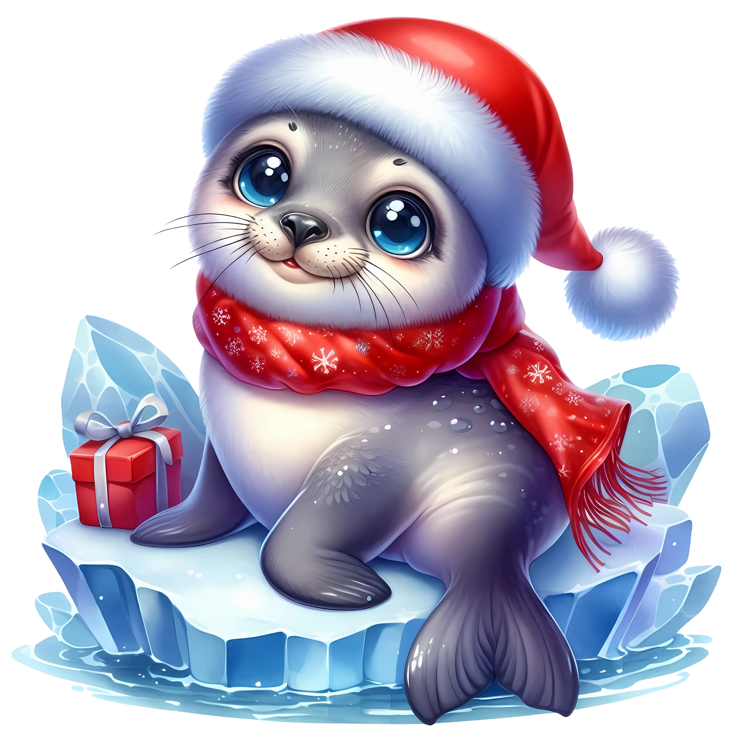 Bügelbilder Weihnachten Tiere - Magic Miracle Design