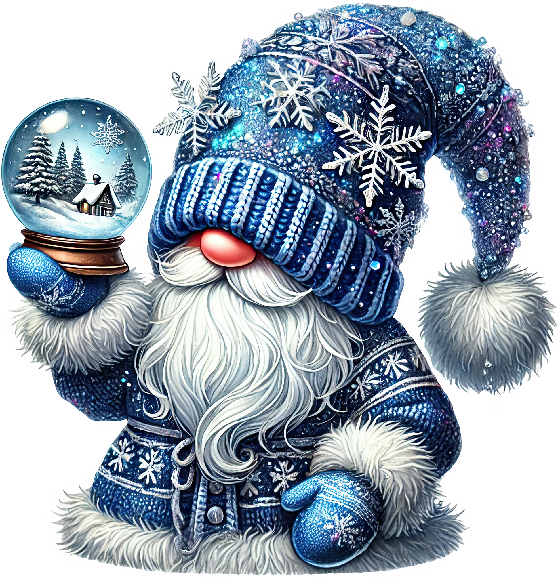 Bügelbilder Weihnachten Wichtel / Gnome - Magic Miracle Design