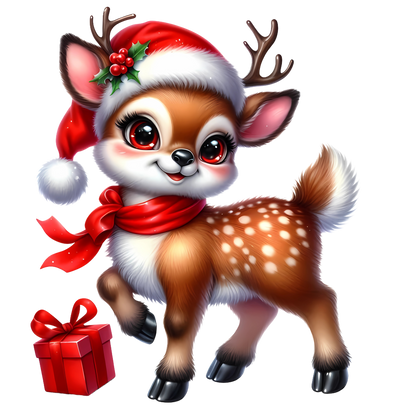 Bügelbilder Weihnachten Tiere - Magic Miracle Design