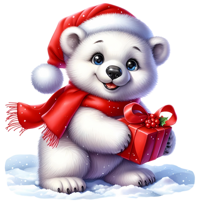 Bügelbilder Weihnachten Tiere - Magic Miracle Design