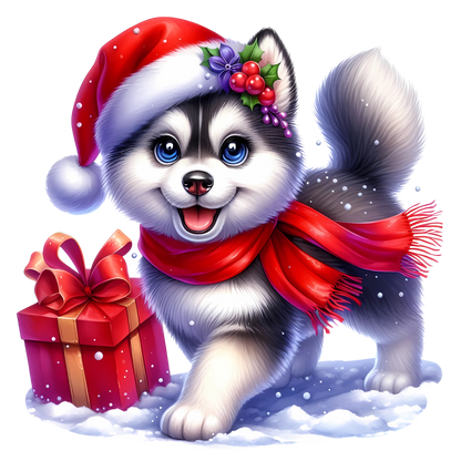 Bügelbilder Weihnachten Tiere - Magic Miracle Design