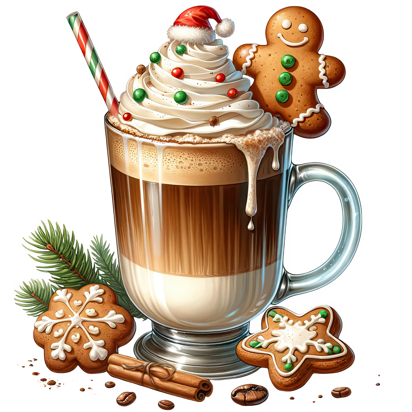 Bügelbilder Weihnachts - Getränke - Magic Miracle Design