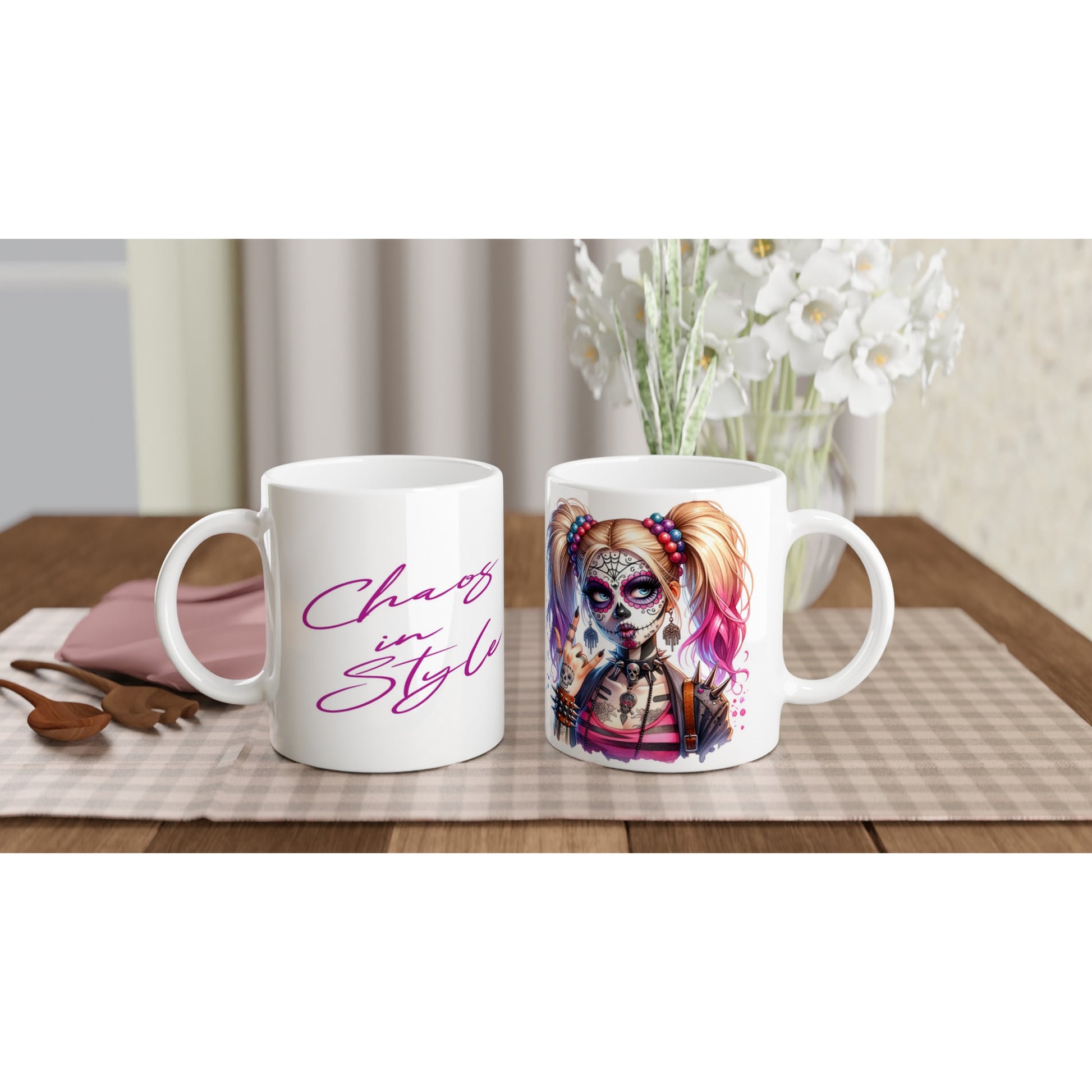 Keramiktasse Chaos in Style - Magic Miracle Design