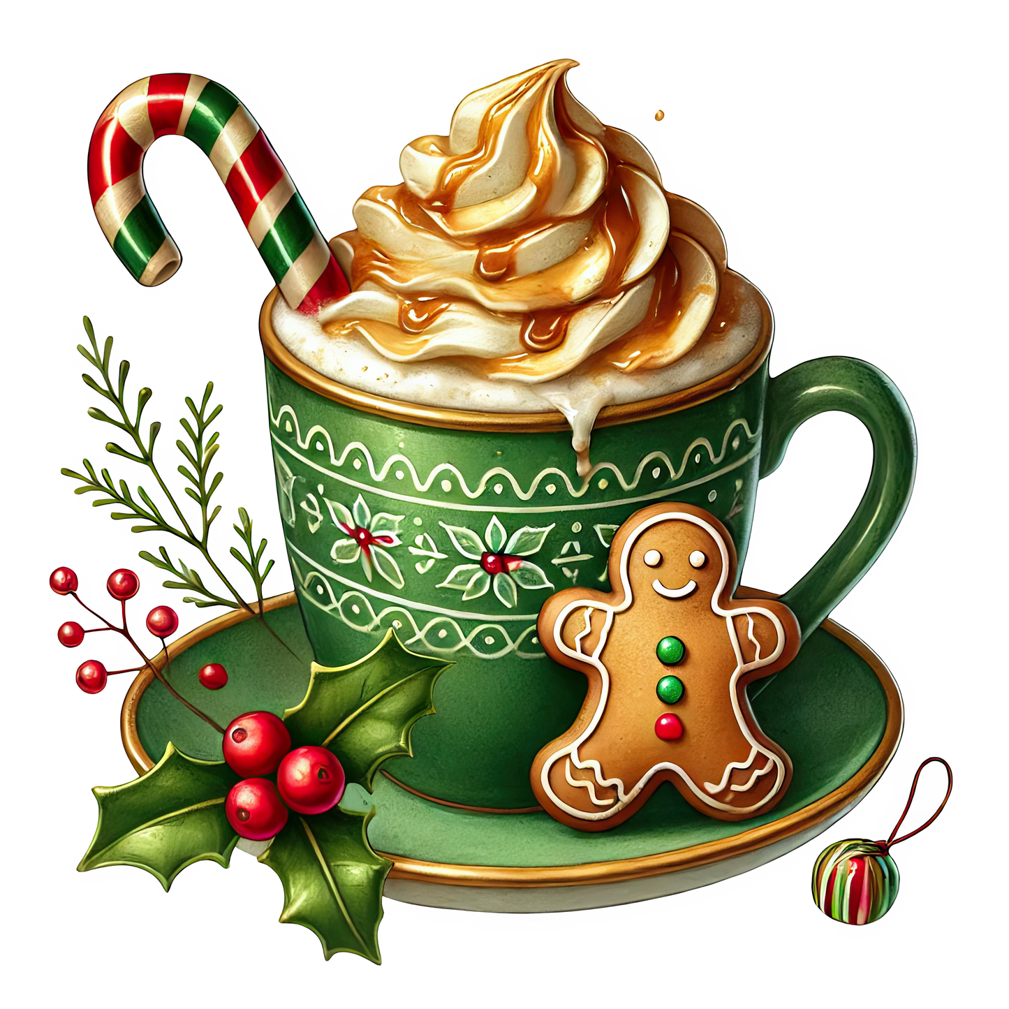 Bügelbilder Weihnachts - Getränke - Magic Miracle Design