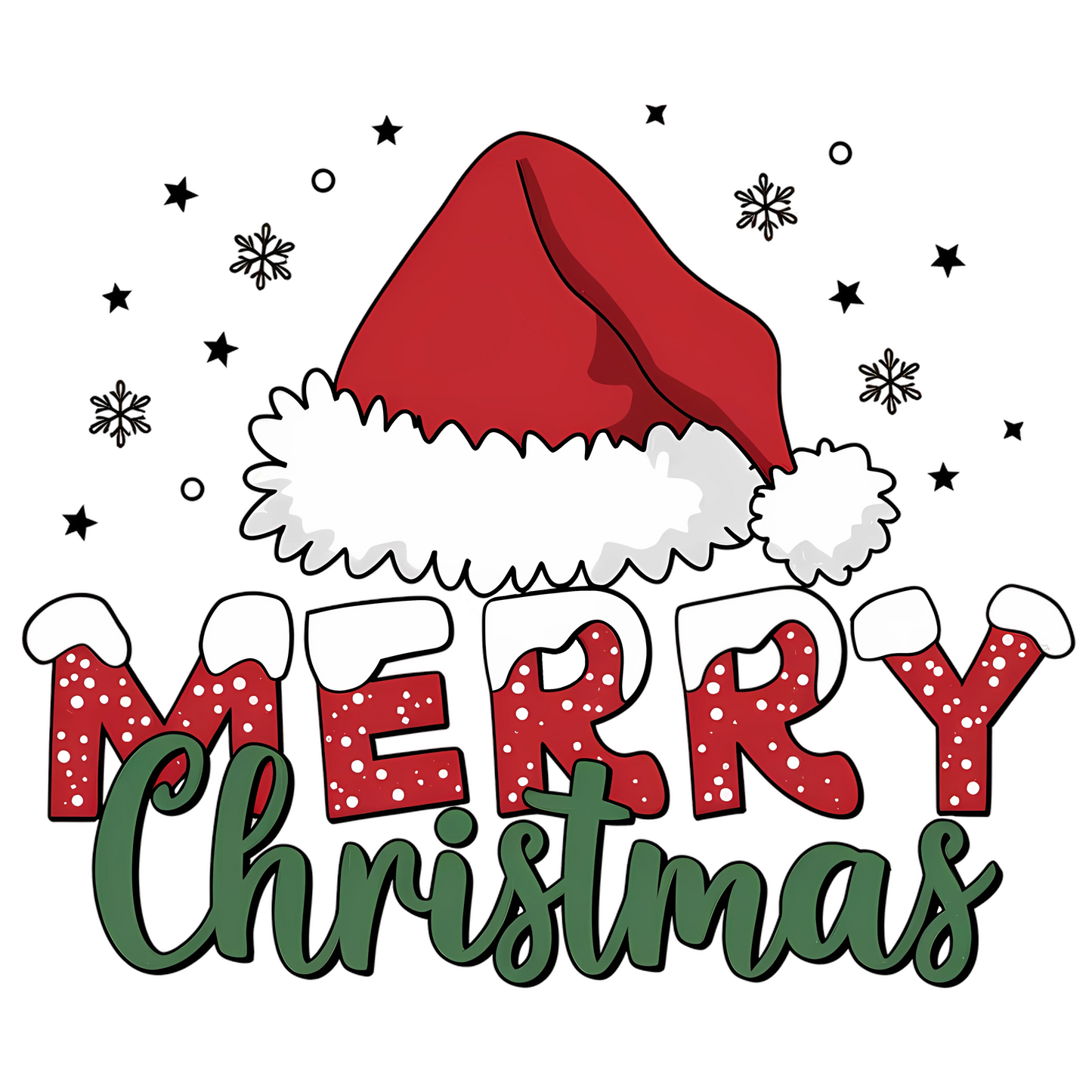 Bügelbilder Weihnachten Sprüche - Magic Miracle Design